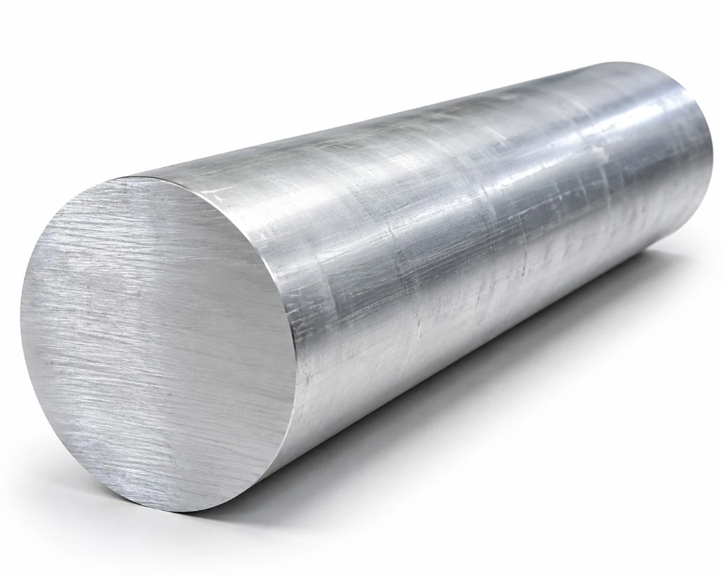 Aluminium billet ready for extrusion