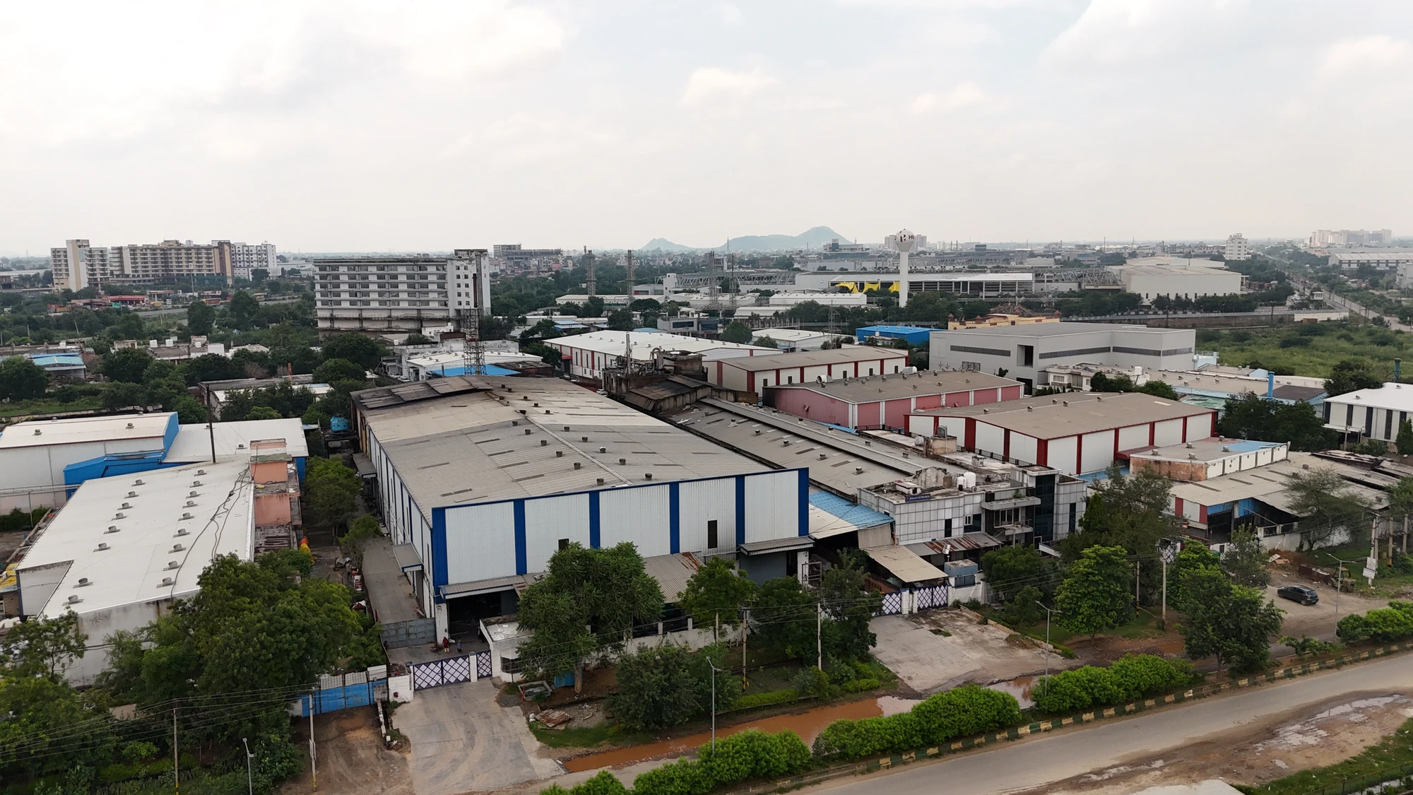 Company Arial View