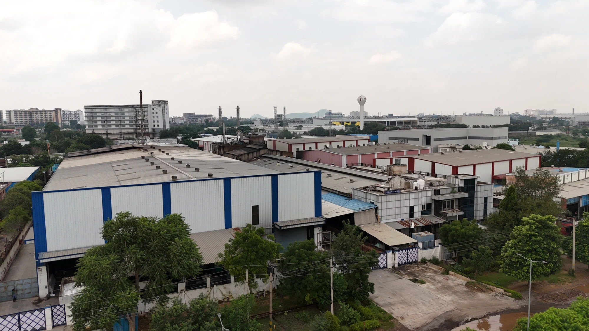 Company Arial View
